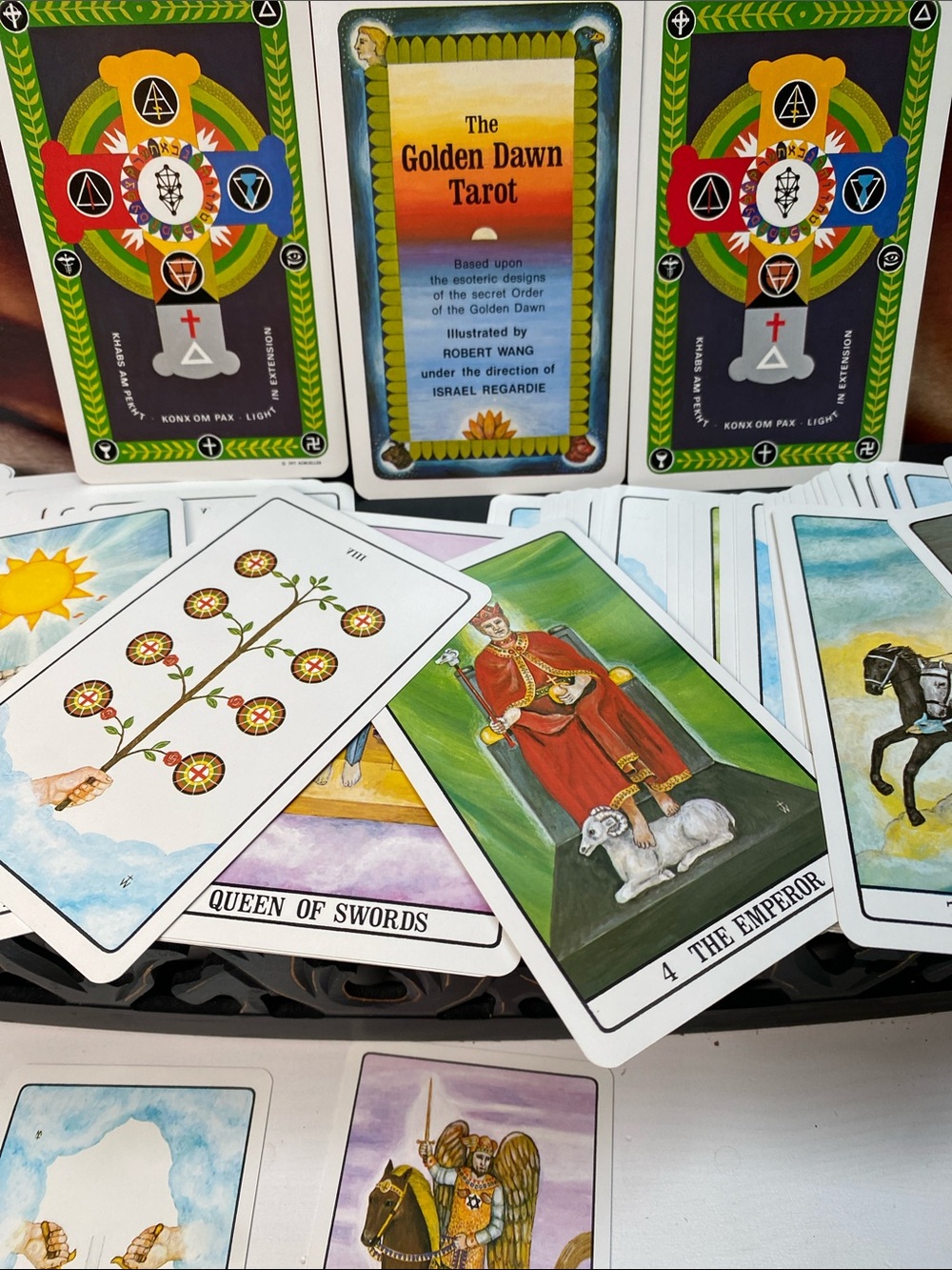Golden Dawn Tarot Deck (1978) Esoteric Designs of the Secret Order Golden Dawn